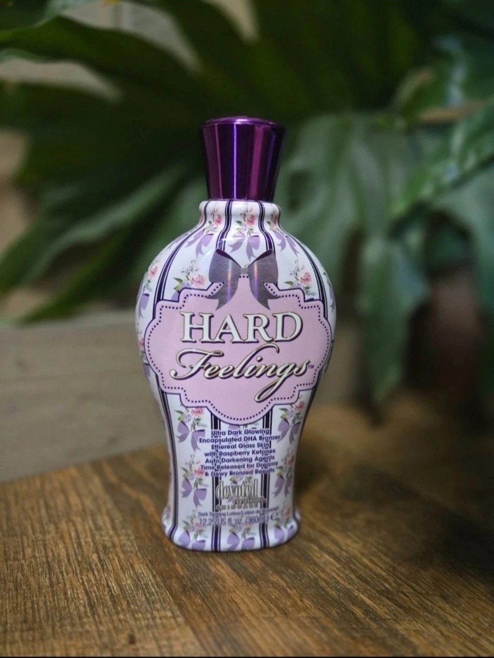 Hard Feelings Ultra Dark Tanning Lotion — Purple